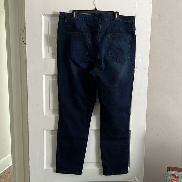 DG2 virtual stretch dark denim patriotic jeans! NWT size 18WT… - Picture 2 of 5